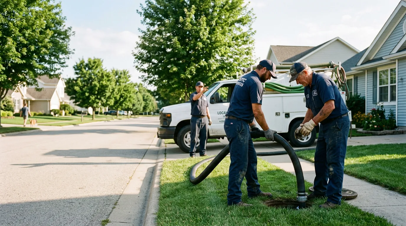 Septic Tank Pumping in Walcott, IA near me